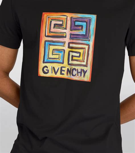 givenchy print circle|Givenchy logo t shirt.